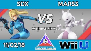 Tripoint Smash 34 - Winners Finals - SDX (Zero Suit Samus) Vs. Marss (Mewtwo)