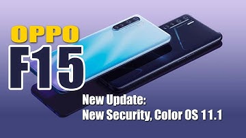New Security  Update  Oppo F15 Color OS 11.1 || Android 11