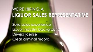Liquor Sales Representative