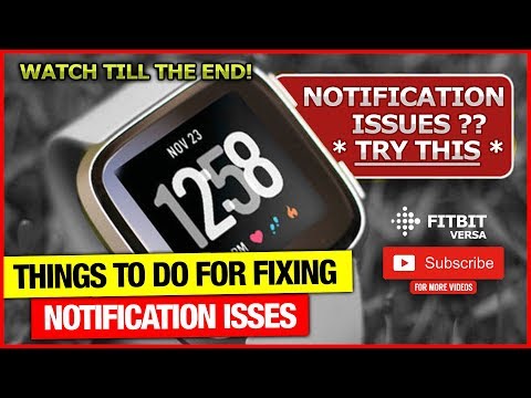 Fix Notification Issues on Fitbit Sense, Versa 3, 2 & Lite