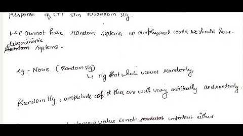 Revision random signals and noise (communication systems for gate )