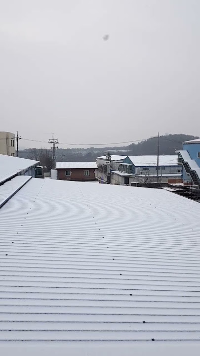 Hujan Salju Di Korea Selatan #3Desember2022 #shorts #viral #winter
