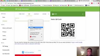 Class checkout QR code tutorial