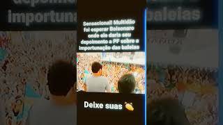 Lindo de ver  patriotas invadem são Sebastião pra ver ex presidente Bolsonaro. escreva no meu canal