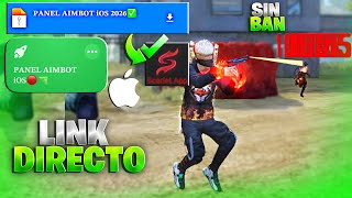 PANEL PARA iOS / ARCHIVO AIMBOT PARA iOS / FREE FIRE 2026✅