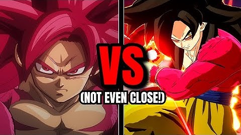 Daima Goku vs GT Goku Isn