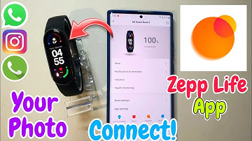 Mi Band Connect to phone | zepp life app | mi smart band connect to phone | Setup Of Mi Smart Band