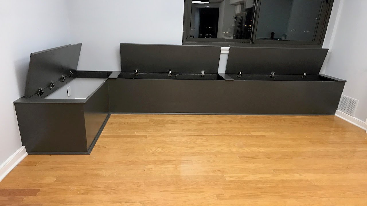 Lift up bench with storage YouTube