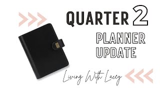 Quarter 2 Planner Refresh and Update | Half Letter Flip Through | 2022