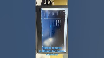 Harbor Registry For Docker Container