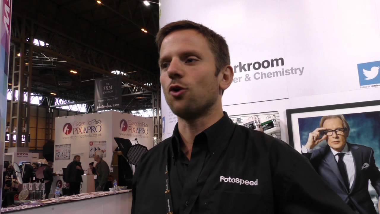 fotospeed paper review Toby Herlinger Fotospeed interview with Gun Hill Studios on location, at The Photography Show