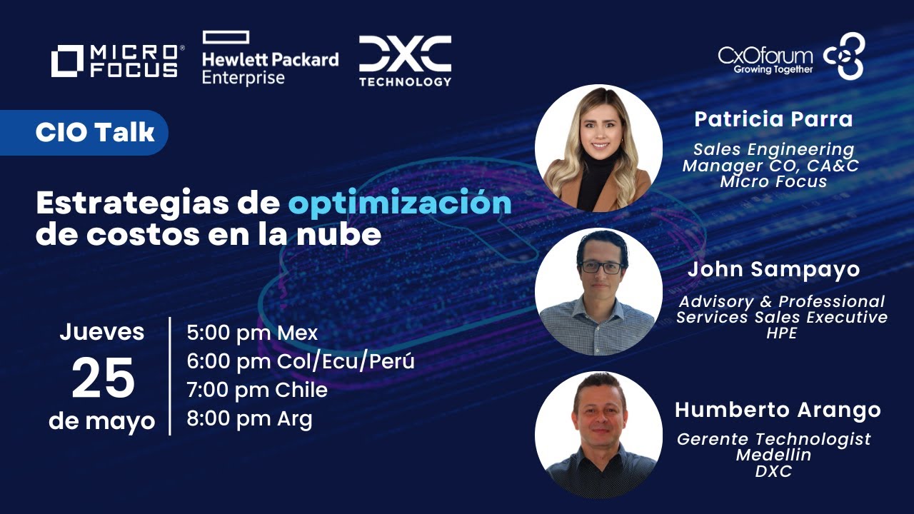 CIO Talk: "FinOps: Estrategias de optimización de costos en la nube ...