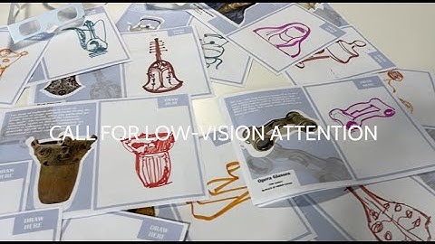 Call for low vision attention