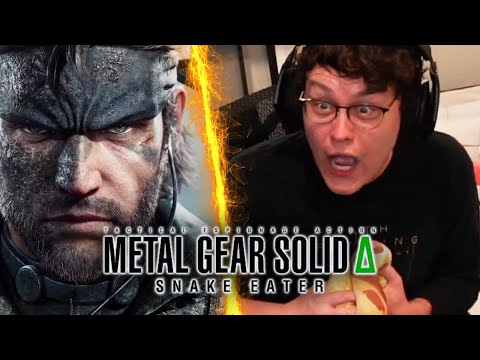 RogersBase Reacts - METAL GEAR SOLID 3 SNAKE EATER PS5 REMAKE Trailer (METAL GEAR SOLID DELTA)