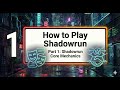 How To Play Shadowrun Part 1 Shadowrun Core Mechanics