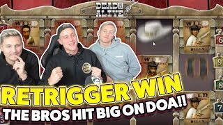 BIG WIN Dead or Alive - Huge win with Retrigger!! Casino games from LIVE STREAM screenshot 3