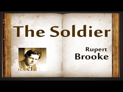 The Soldier by Rupert Brooke - Poetry Reading