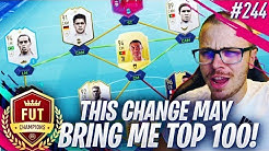 FIFA 19 THIS SPECIAL CHANGE MAY BRING ME TOP 100 in FUT CHAMPIONS! MY INSANE PERFORMANCE