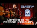 Listening to freddie mercury  emery  songs  stories live in seattle