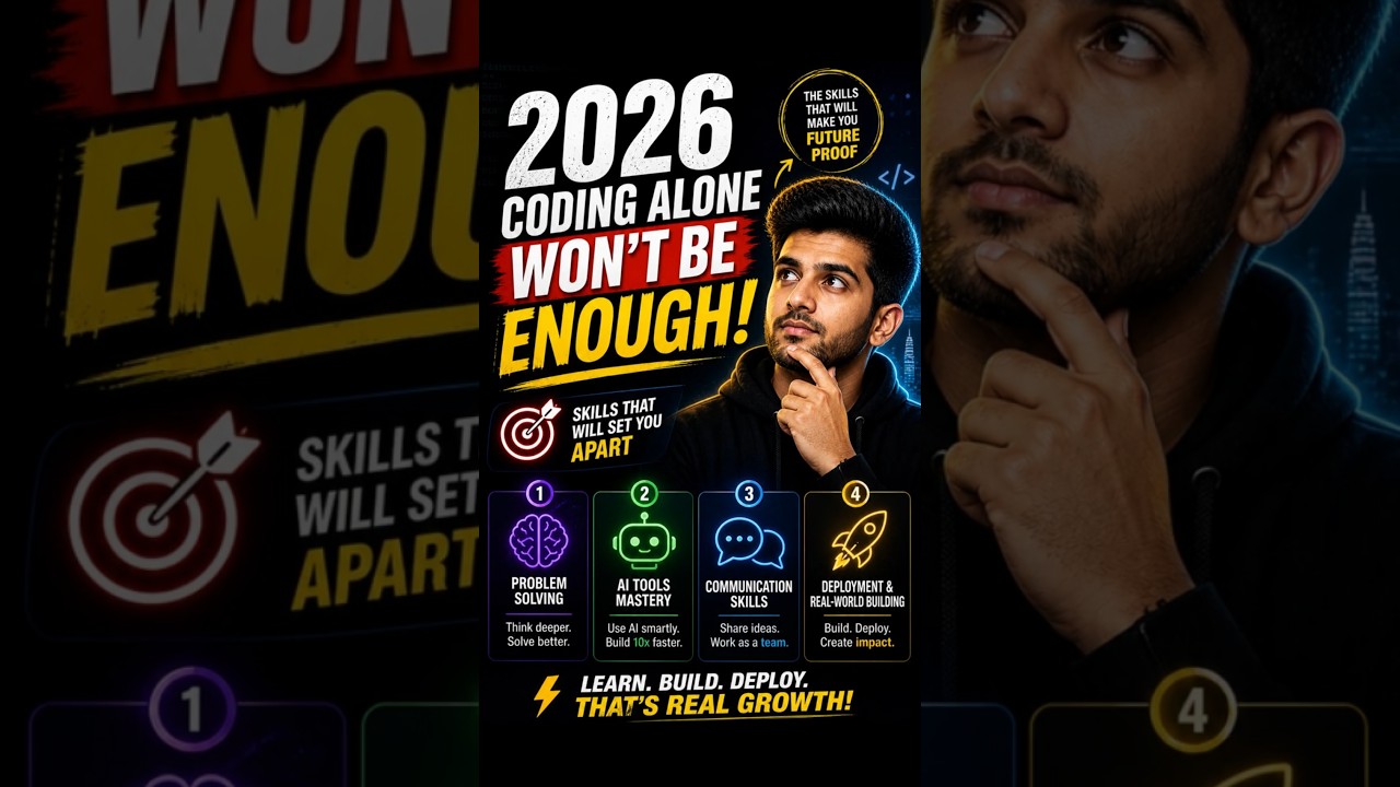 The Skills Every Developer Needs in 2026 | #programming #developer #python