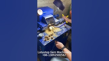 lapidary sphere making machine #lapidaryspheremakingmachine #lapidaryballmakingmachine #lapidary