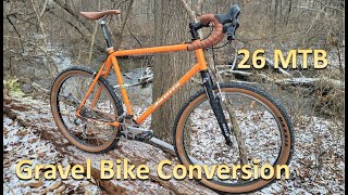 Dream 26er Mountain to Gravel Bike  25.5 lbs.  Reynolds 631 Steel  1998 Jamis Dakota