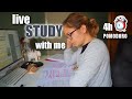Live STUDY WITH ME (Pomodoro 60 min) Estudia conmigo en directo