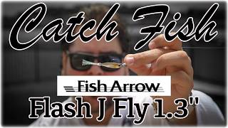 Fish Arrow Flash J Fly 1.3 Elastomer..Catch more Fish! - YouTube