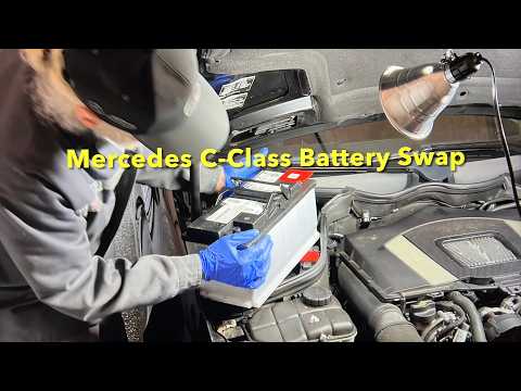 Mercedes C Class W203 Battery Replacement: EASY DIY No Dealer! (02-07 C230, C240, C320)
