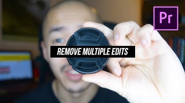 How To Remove Effects On MULTIPLE CLIPS In Premiere Pro (TUTORIAL)
