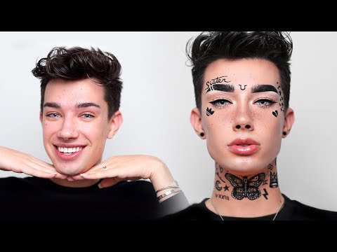 full-face-of-tattoos-using-only-makeup!