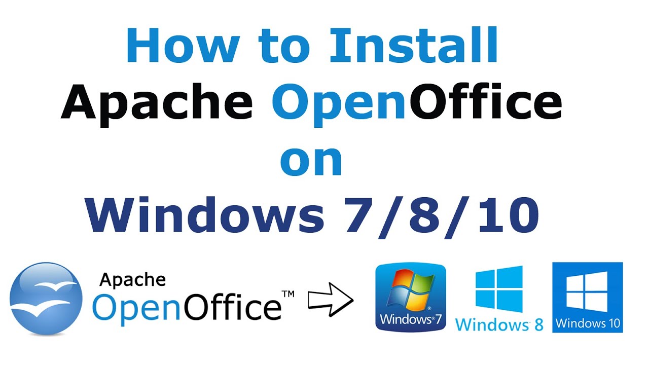 install openoffice on windows 10