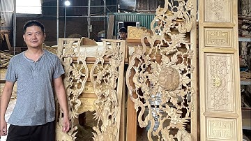 Nghiệm thu mộc Đồ thờ tự lối nhà kẻ truyền