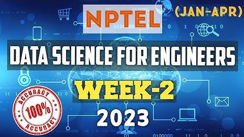 Data Science for Engineers || NPTEL week 2 answers 2023 #nptel #datascience #skumaredu #2023