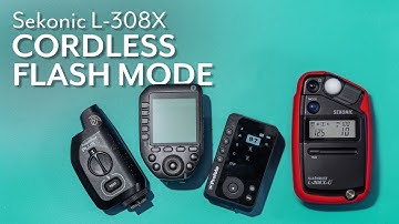 How to Use the Sekonic L-308X in Cordless Flash Mode for 3-Light Setups