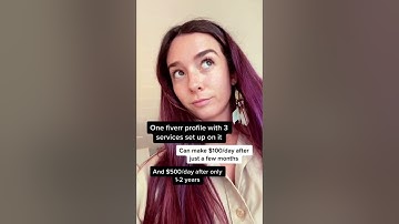 Making $100/day on fiverr
