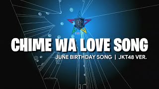 Cover Jkt48 - Chime Wa Love Song
