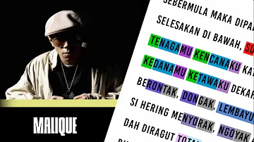 Malique's 1st Verse on "Pejamkan Mata"  | Check The Rhyme