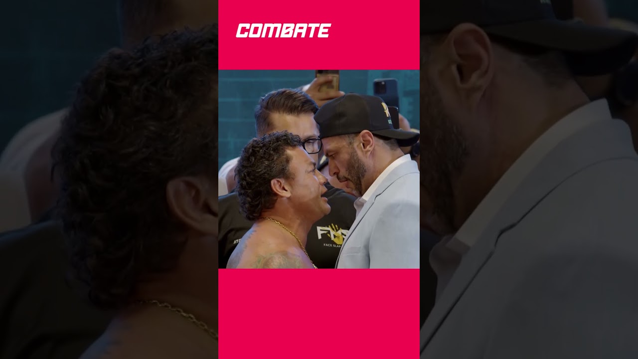 POPÓ E KLEBER BAMBAM SE ENCARAM EM PESAGEM DO FMS 4 |#shorts| Combate.globo