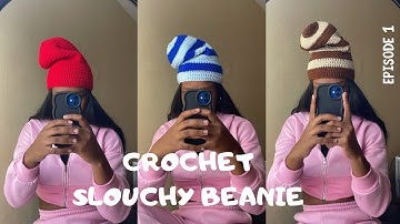 CROCHET SLOUCHY BEANIE | QUICK & EASY