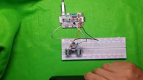 2020 08 09ラズベリーパイ　超音波距離センサーの演習