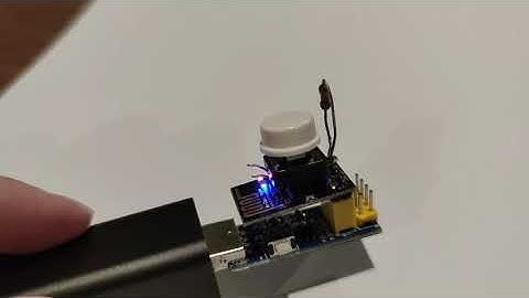 A panic button that sends emails, based on ESP-8266