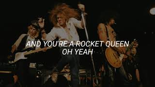 Guns N' Roses - Rocket Queen / Lyrics Resimi