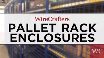 WireCrafters Pallet Rack Enclosure
