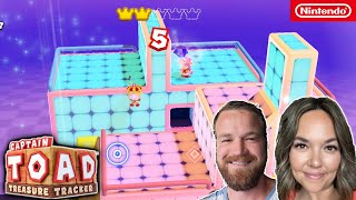 Crown Capture on the Touchstone | Special-5 | All Gems | Hidden Objective | 2 Player | Captain Toad