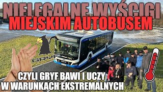 Co można wycisnąć z miejskiego MANa Lion's City na płycie poślizgowej? MAN i PA GRYF edukują!