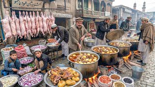 500 KG Namkeen Mutton rosh | king of Mutton cooking | Qadeem Shinwari Rosh recipe | Dumpukht Cooking