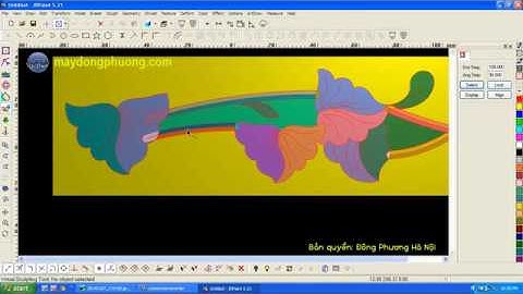 Bài 2: Hướng dẫn cách vẽ mẫu điêu khắc cnc bằng Jdpaint cơ bản