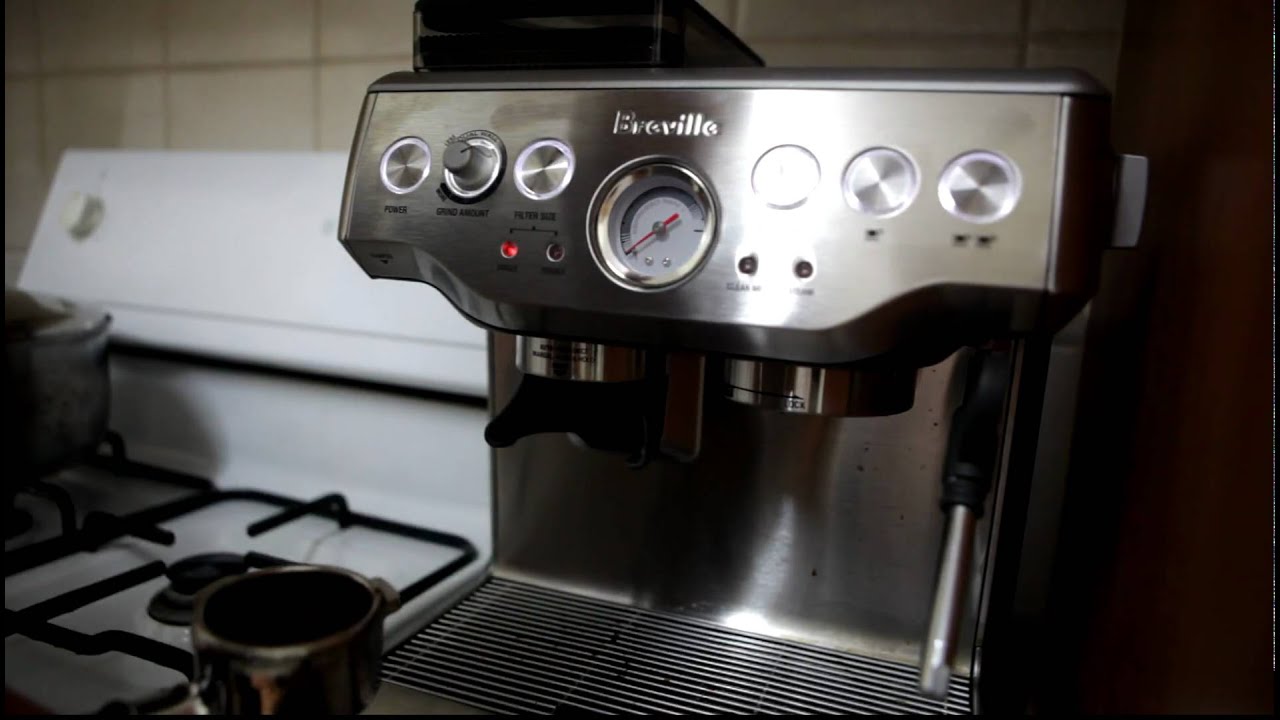 Espresso Extraction from Breville BES860 | Doovi
