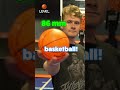 Dunking Level 1 to 100 Basketballs!